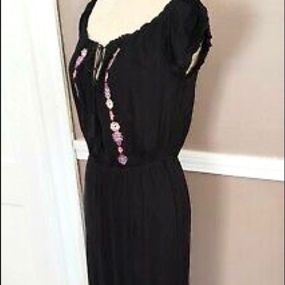 🖤Love,Fire,Beautiful Dress,Plenty Stretch, Embroidered Front,Drawstring,Size S - Picture 6 of 12